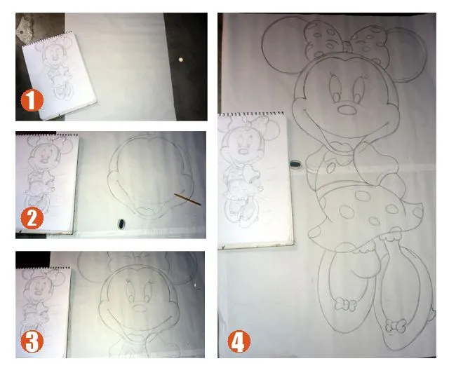 Manualidades creación de Minnie Mouse | Corrospum