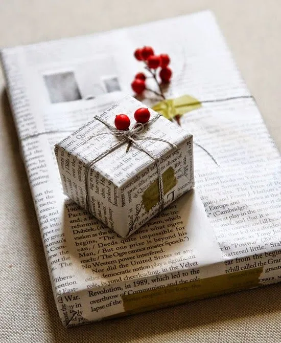 Manualidades: Cómo envolver un regalo sin papel de regalo