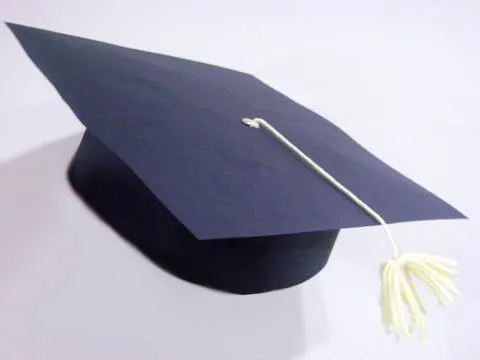 Manualidades escolares: Birrete o sombrero de graduación - YouTube