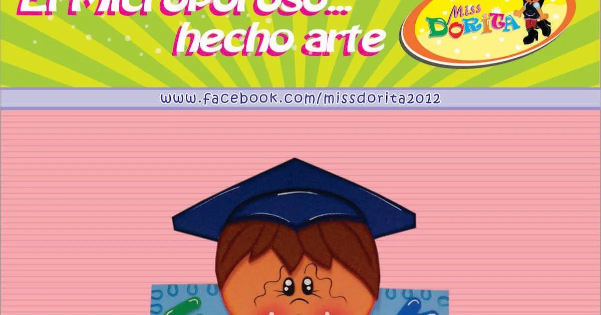 Manualidades en Foami Miss Dorita: Portafoto de Niño Graduado
