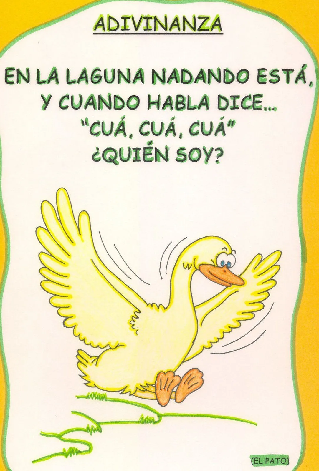 MANUALIDADES FORLAYN: Adivinanzas Infantiles MANUALIDADES FORLAYN: Adivinanzas Infantiles