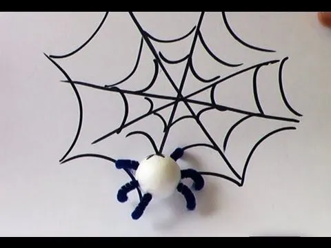 Manualidades Halloween - Araña - Manualidades para todos - YouTube