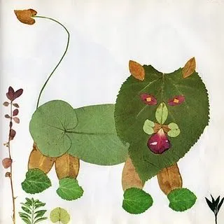 Manualidades infantiles con hojas de plantas | Educación Preescolar Manualidades infantiles con hojas de plantas | Educación Preescolar