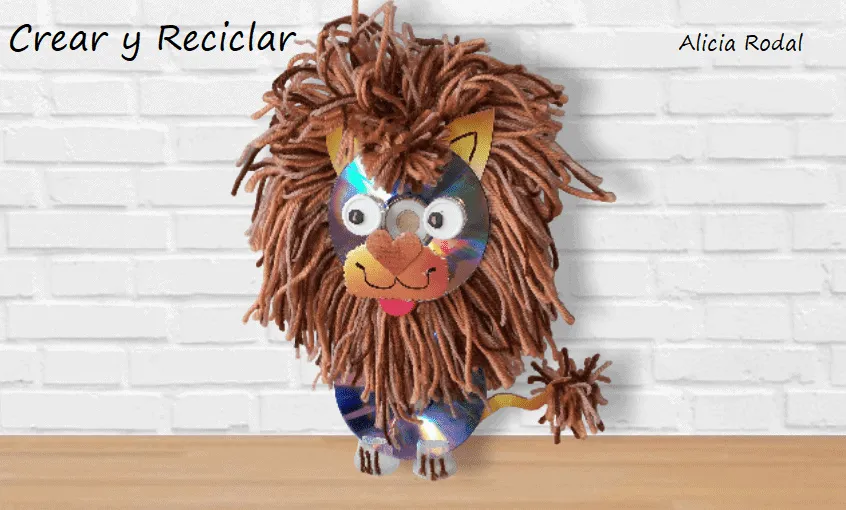 Manualidades: Cómo hacer un León con materiales reciclados - Crear y  Reciclar