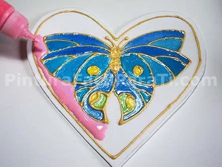 Corazón del Día de la Madre 4 | PINTURA FACIL PARA TI Corazón del Día de la Madre 4 | PINTURA FACIL PARA TI