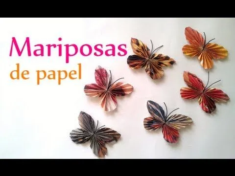 Mariposas recicladas muy originales para decorar en casa