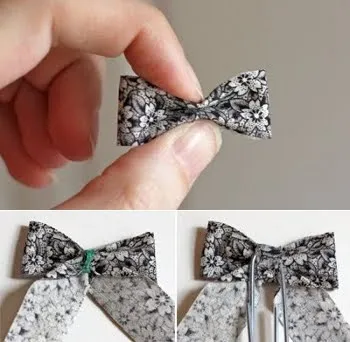 ... telas con distintos diseños para crear una variedad de moños ... telas con distintos diseños para crear una variedad de moños