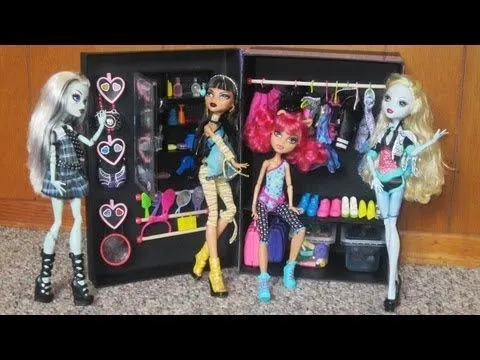 Manualidades para muñecas: Haz un Armario vestidor closet para tu ...