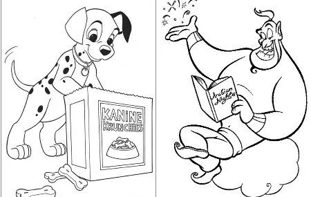 Manualidades para niños: dibujos para colorear de Disney - Guia de ...