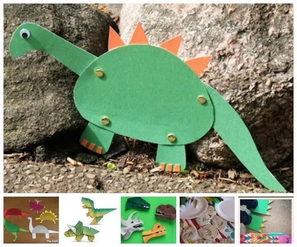 Manualidades originales ¡de dinosaurios! | Manualidades