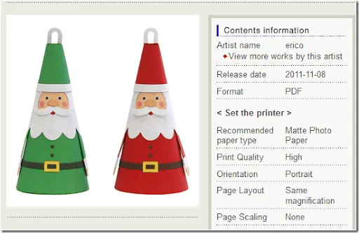 manualidades: Papá Noel para imprimir y armar | Divertidas de Navidad