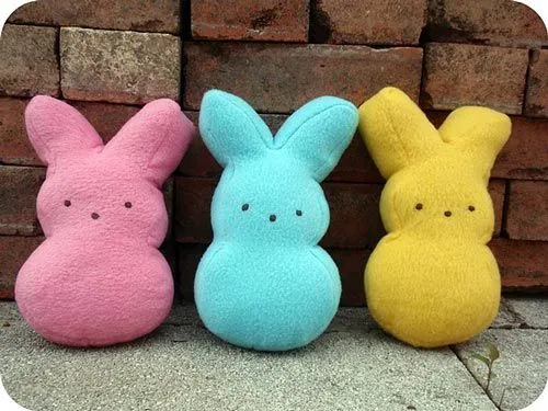 Manualidades Pascua: Conejo de peluche | Decoideas.Net