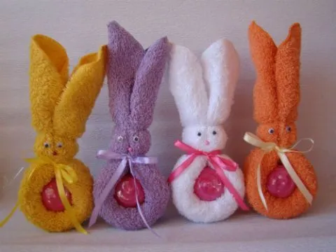 Souvenirs de conejo con toalla | ideas | Pinterest | Souvenirs ...