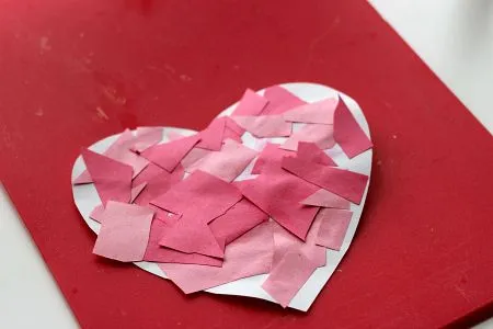 Mosaico de Corazón para San Valentin | Mi Pequeño Mundo
