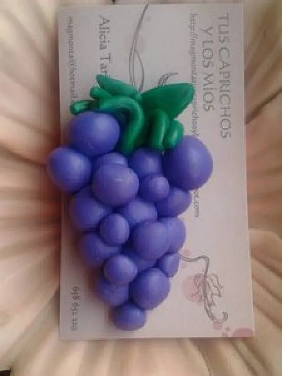 Manualidades como hacer un racimo de uvas - Imagui