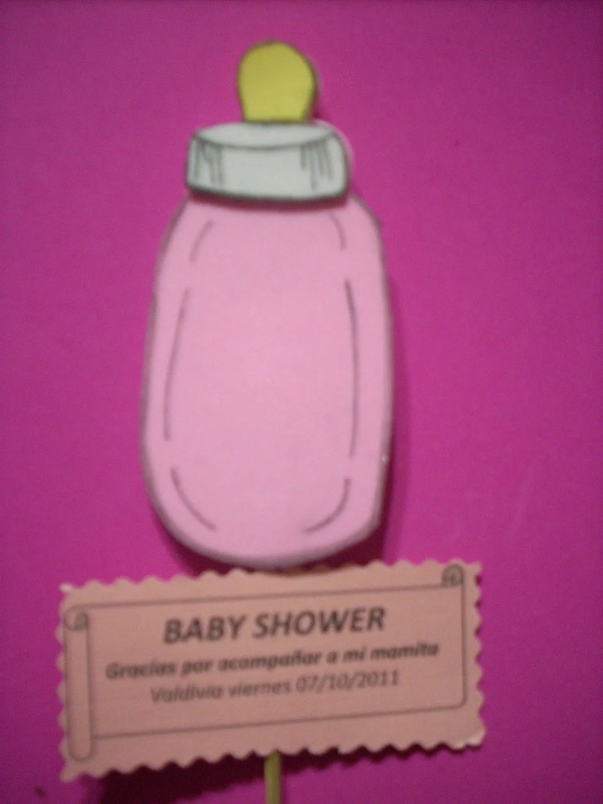 Manualidades VeritoP: Recuerdos de Baby Shower N