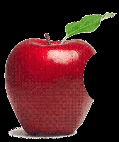 manzana-roja-sin-pixelar.png | La manzana de 8 bits