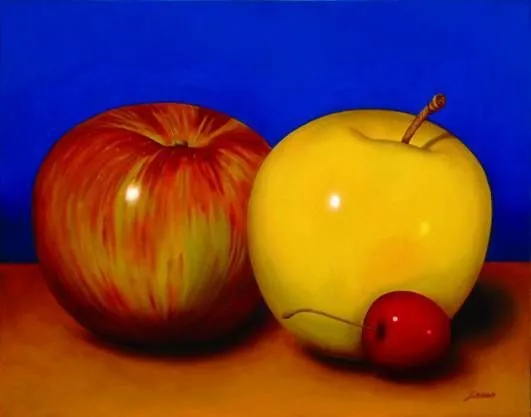 manzanas y cereza Leonor Hilda Carranco Vargas - Artelista.com