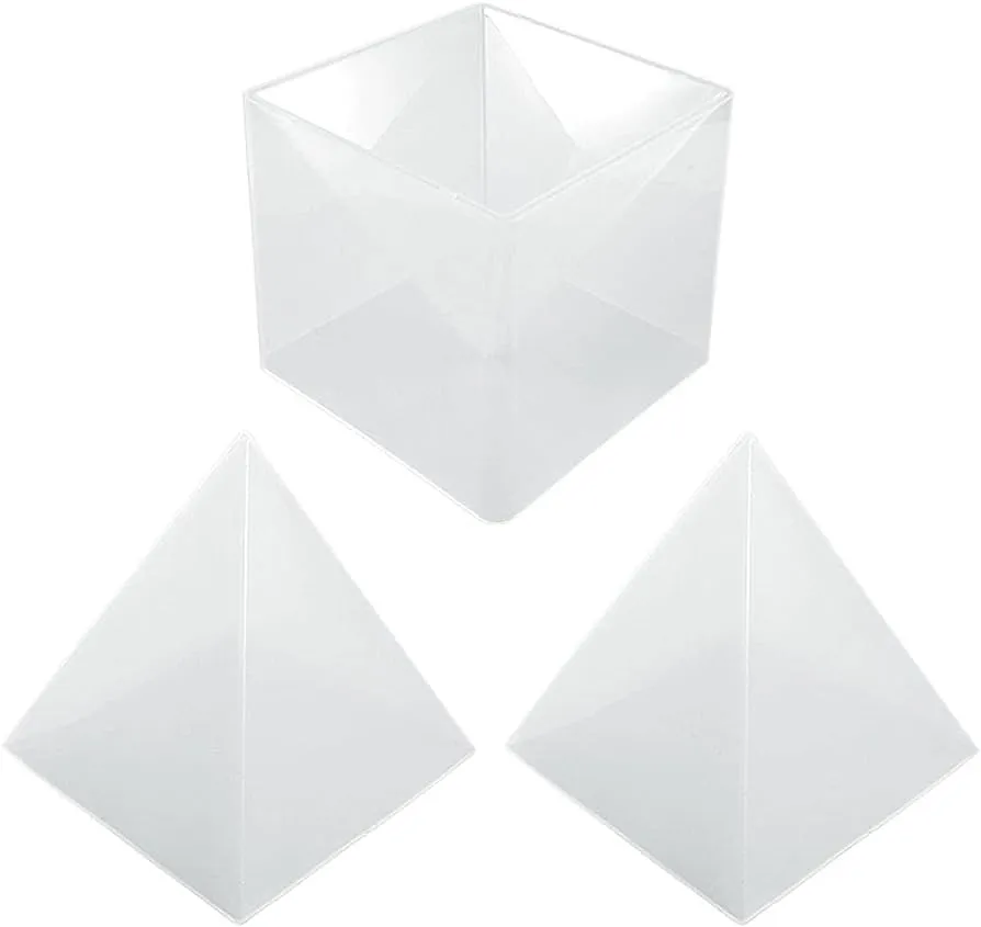 MAOXI - Juego de moldes de resina pirámide grande, para hacer joyas,  manualidades, herramienta flexible, decoración de pirámide para hacer jabón  (3 unidades) : Amazon.com.mx: Hogar y Cocina