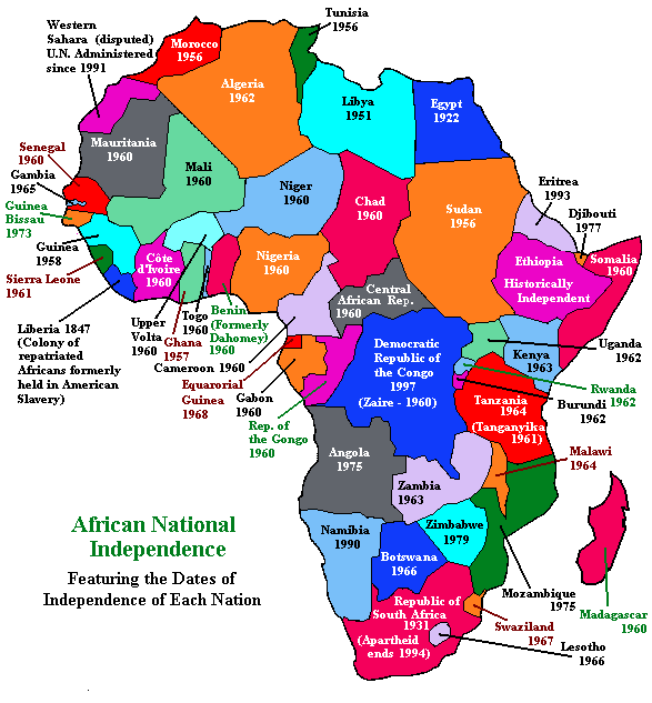 Mapa de africa con sus paises y capitales - Imagui