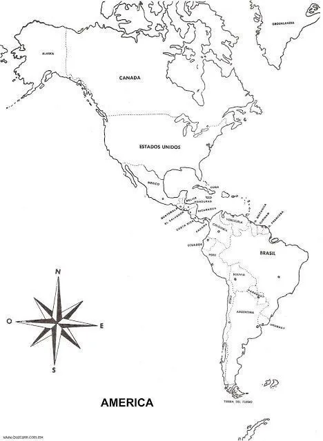 Mapa fisico del continente americano para imprimir - Imagui Mapa fisico del continente americano para imprimir - Imagui