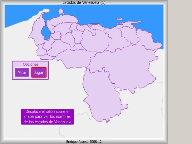 Mapa politico de venezuela para colorear CON SUS ESTADOS Y ...