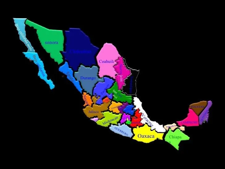 Mapa de mexico