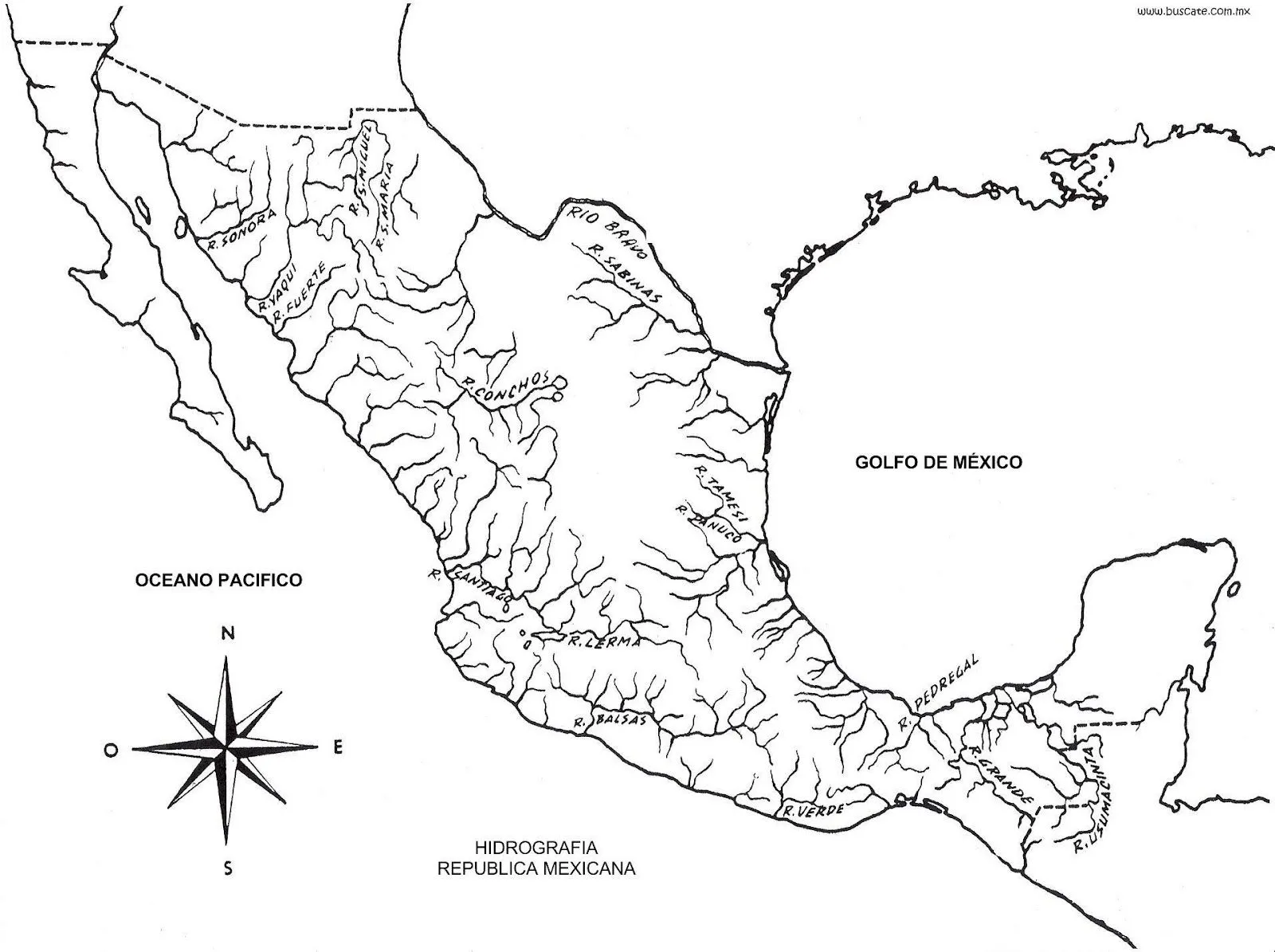 Mapa de México Orográfico, hidrográfico con / sin nombres - CGsign ... Mapa de México Orográfico, hidrográfico con / sin nombres - CGsign ...