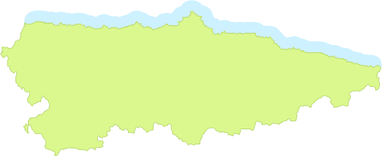 Mapa fisico MUDODE RIOS de asturias - Imagui
