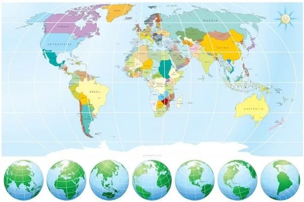 Mapa del Mundo (Mapamundi) (5187)