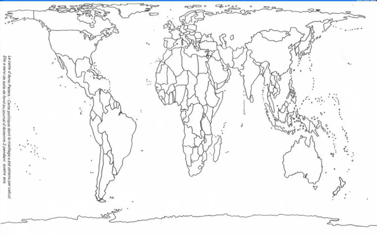 MAPA MURAL PLANISFERIO proyección Mercator y Peters 5X5 CARTA ... MAPA MURAL PLANISFERIO proyección Mercator y Peters 5X5 CARTA ...