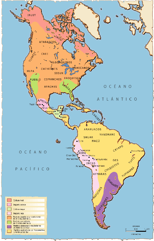 Mapa politico de todas las americas - Imagui