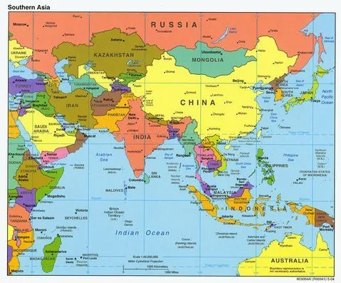 Mapa-Politico-de-Asia-del-Sur- ...