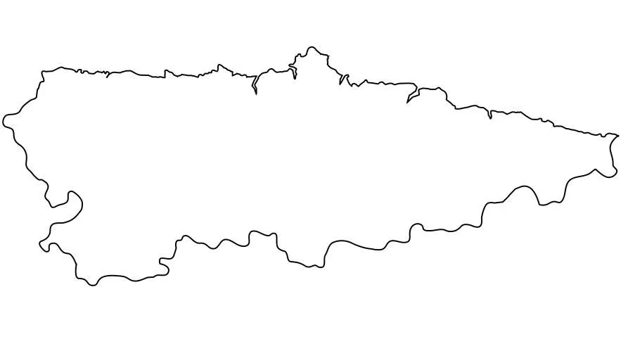 Mapa fisico de asturias para imprimir mudo - Imagui