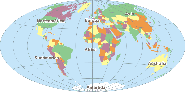 Mapa político del mundo – Freeworldmaps.net