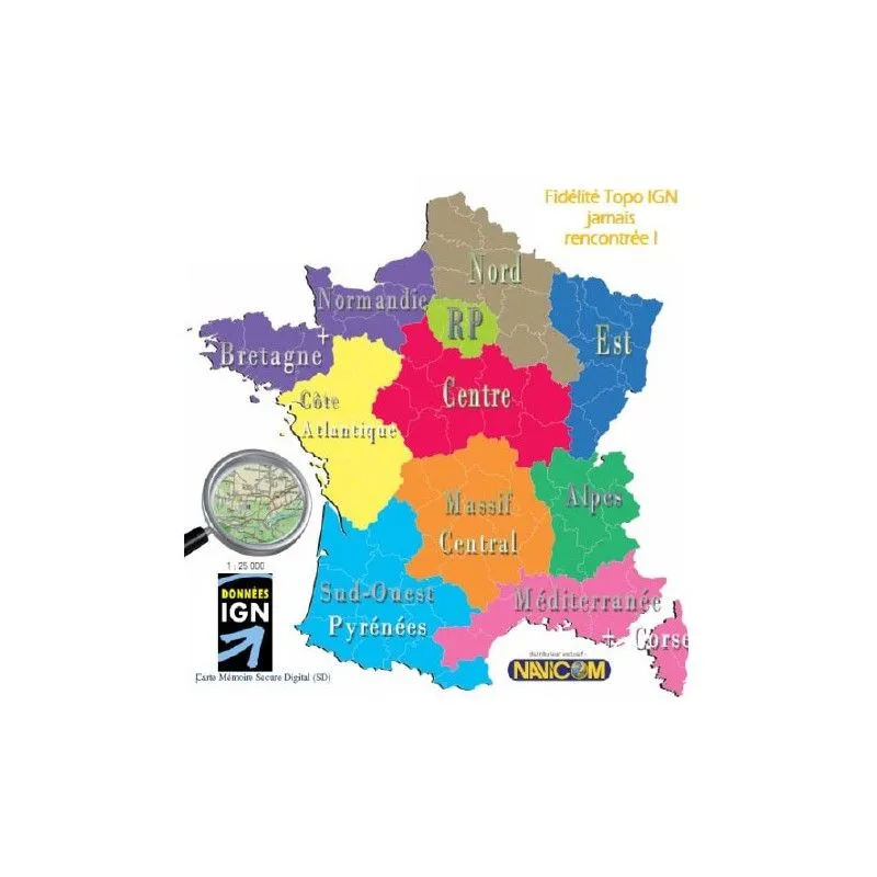 mapa-topografico-francia- ...