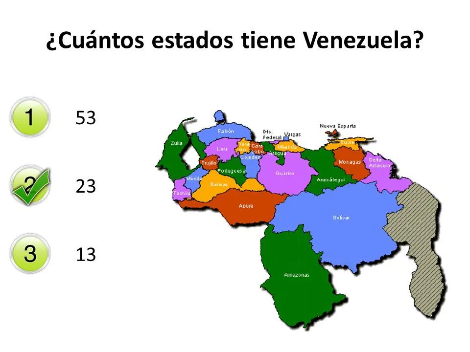 Mapa de Venezuela Estados y Capitales - ppt descargar