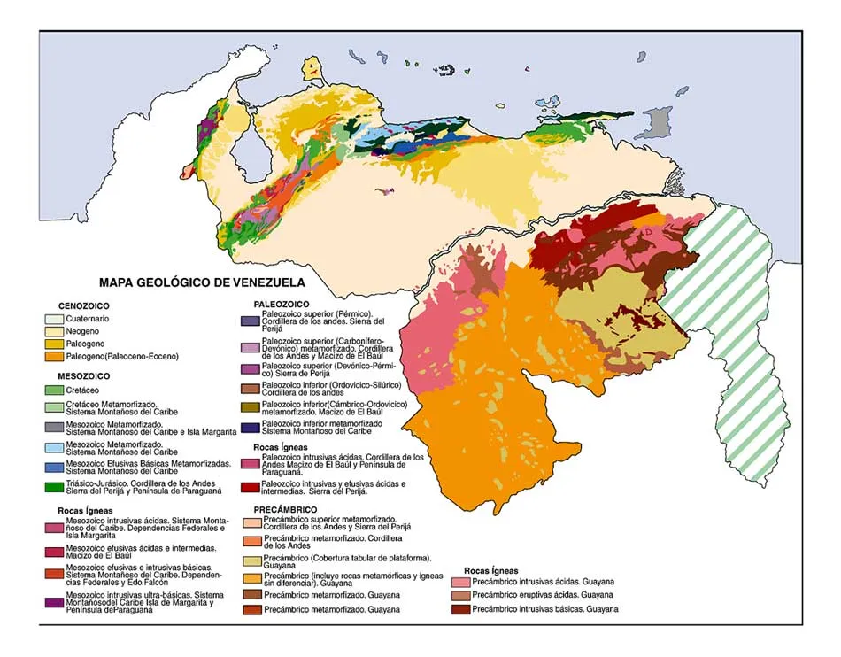Mapa Venezuela para colorear - Jugar y Colorear