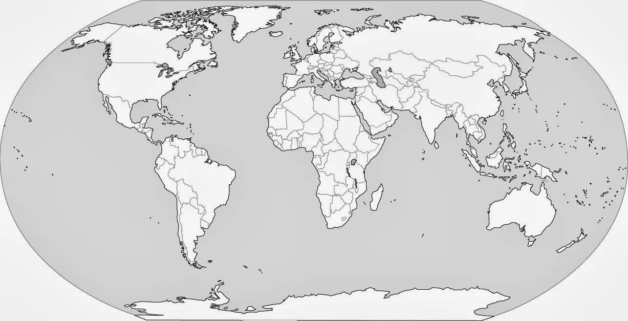 GEOCOLUMBIA: Mapas en blanco para Geografía