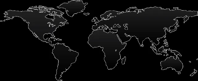 Mapas mundial blanco y negro - Imagui