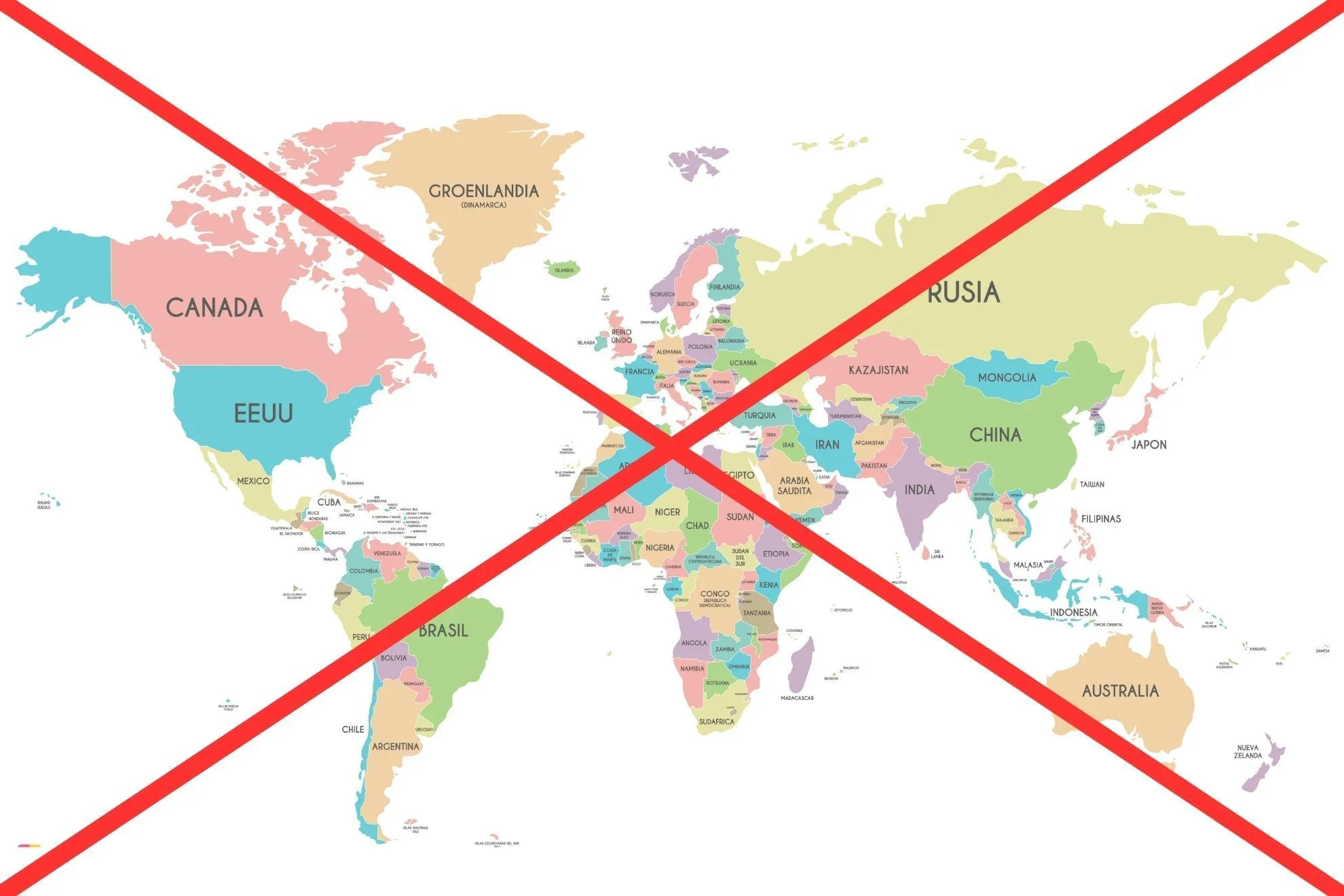 Así es el nuevo mapamundi: este es el tamaño real de los países | Marca