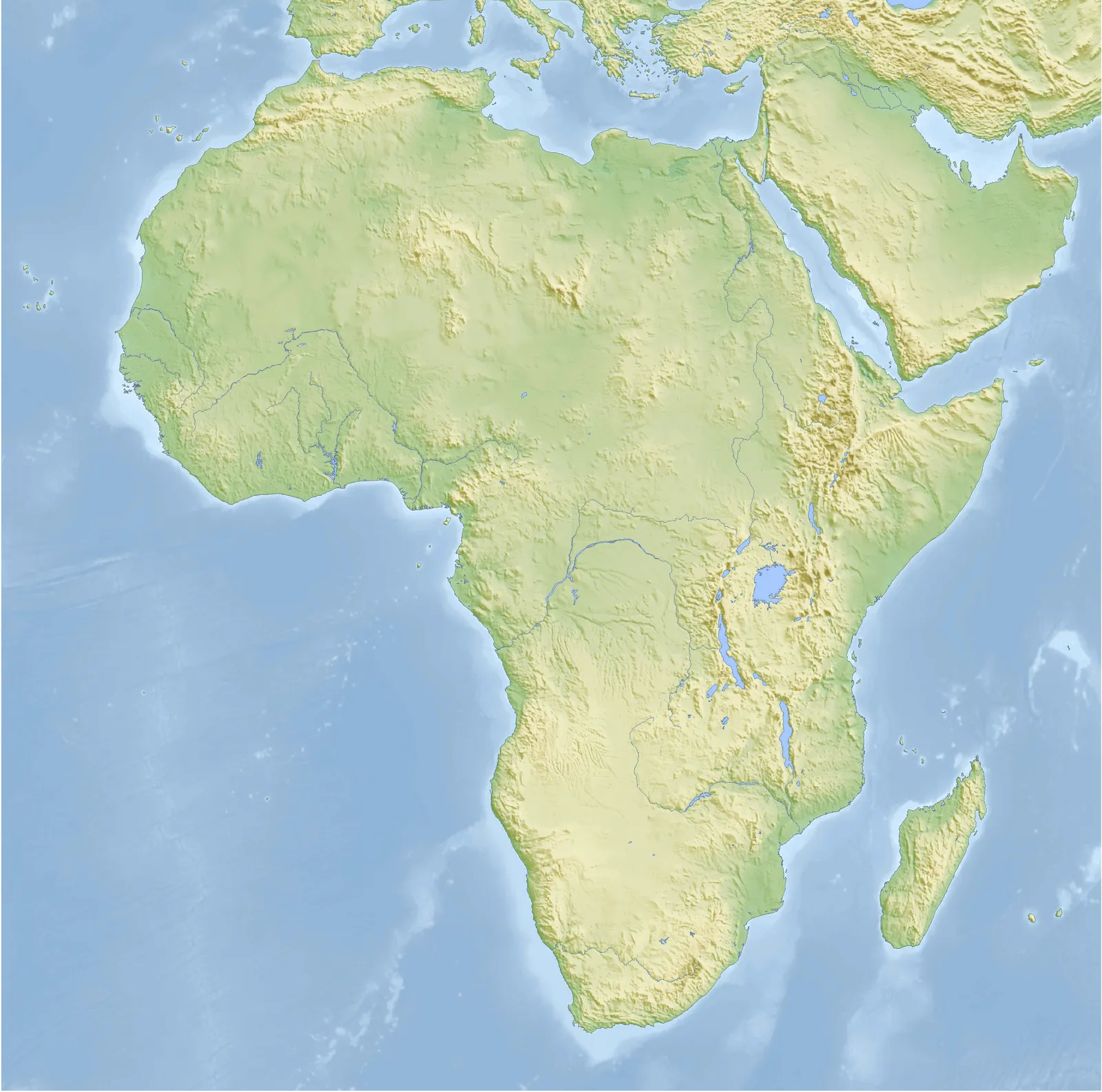 Los mapas de África más útiles, interesantes y curiosos | Centro ... Los mapas de África más útiles, interesantes y curiosos | Centro ...