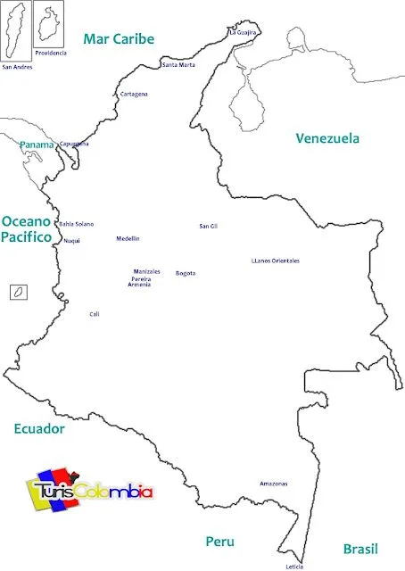 Mapas de Colombia