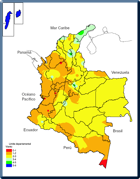 Clima Colombia: Temperatura Humedad Vientos Lluvia – Factores ...