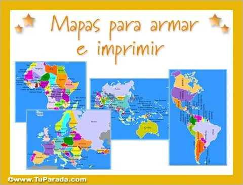Mapas interactivos - Tarjetas de mapas, mapas con división ...
