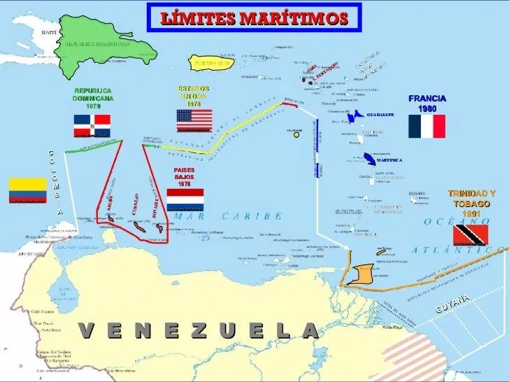 Mapas limites de venezuela - Imagui