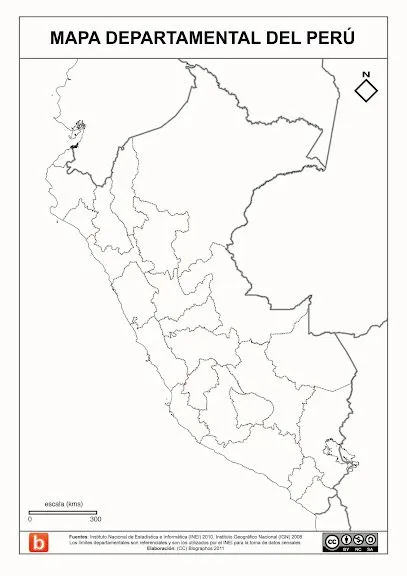 Dibujos del mapa del Perú para colorear - Imagui