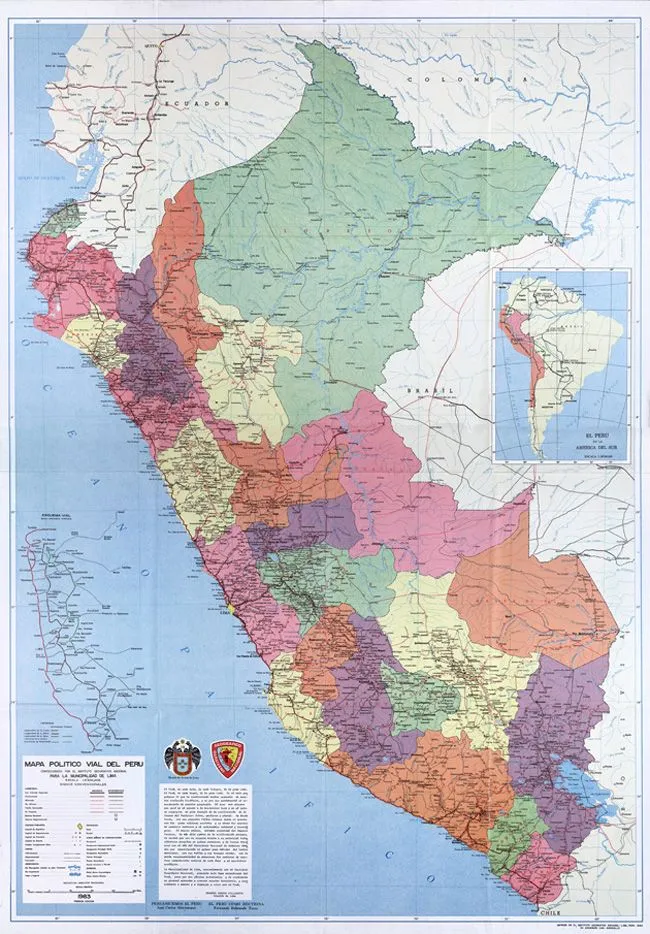 Mapas del Perú en el siglo XX.- El Perú en 1906, 1913, 1921, 1940 ... Mapas del Perú en el siglo XX.- El Perú en 1906, 1913, 1921, 1940 ...