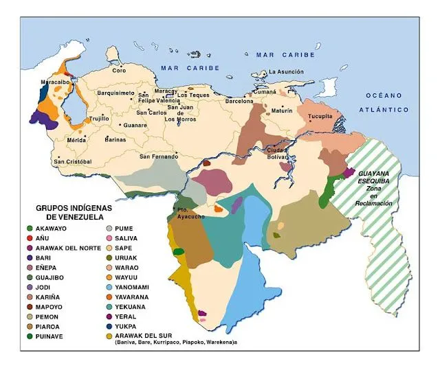 Mapas de Venezuela Mapas de Venezuela
