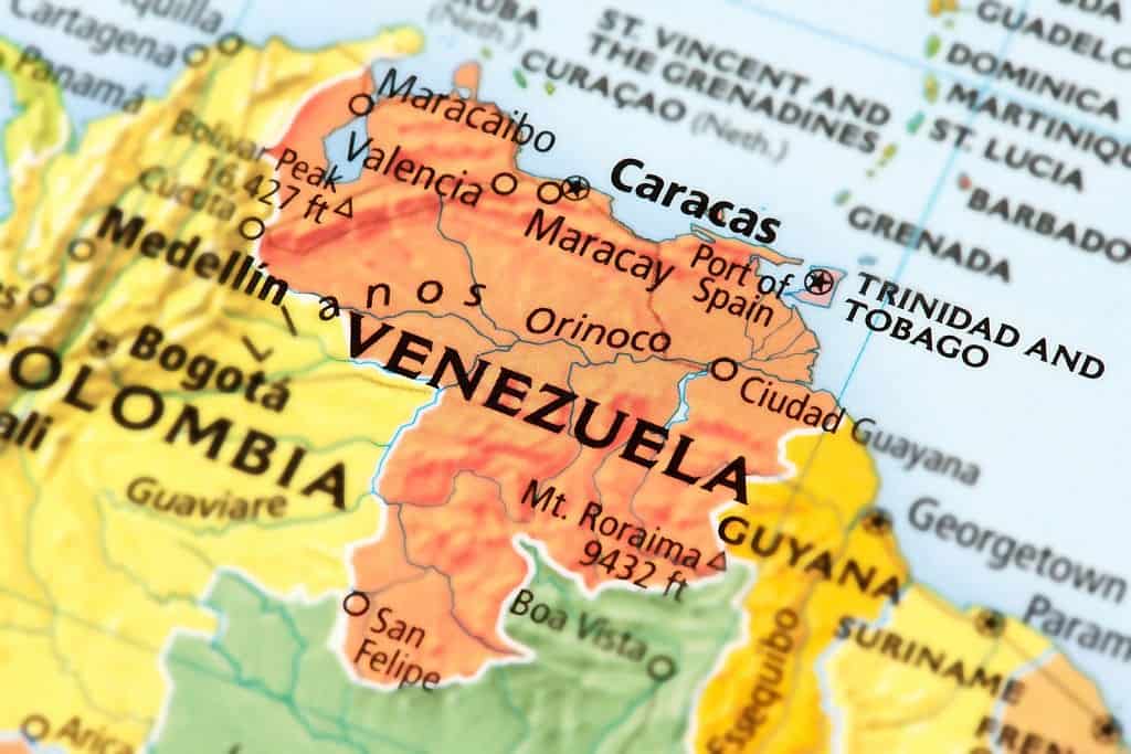 Mapas de Venezuela - mapas políticos, físicos, mudos. Para descargar